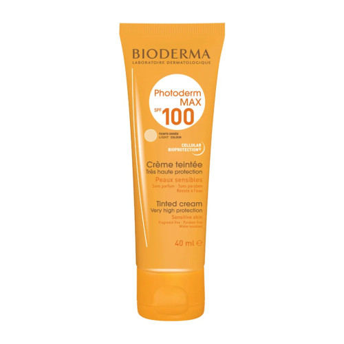 ضد آفتاب بیودرما فوتودرم مکس ۴۰ میل رنگی spf 100